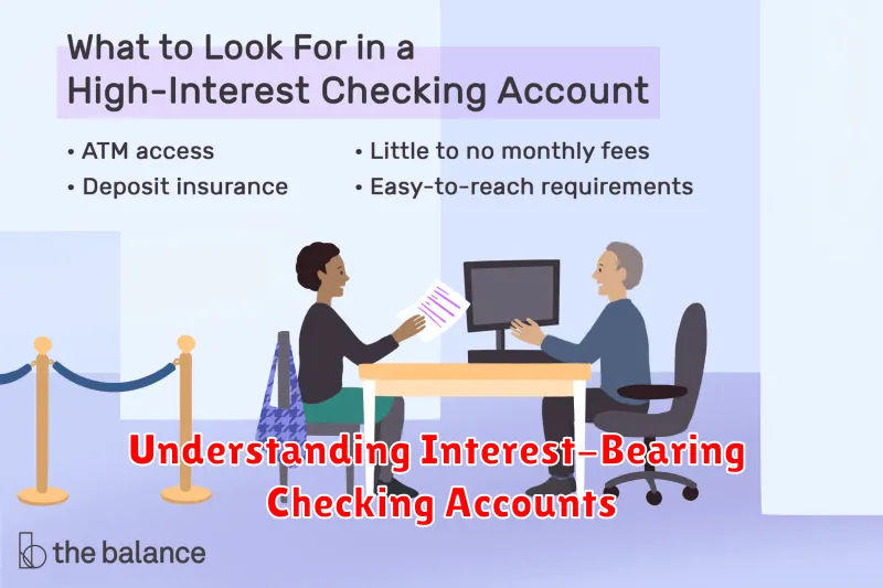 Understanding Interest-Bearing Checking Accounts